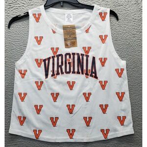NCAA Virginia‎ Cavaliers Rivalry Threads Basketball Jersey Women's M Multi Mesh